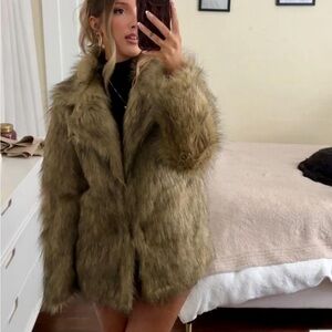 Fur coat